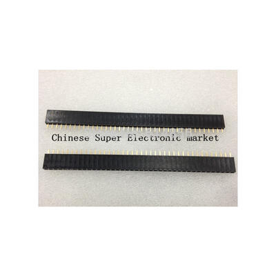 

80pcs 1x40 Pin 2.54mm Single Row Female Pin Header Connector