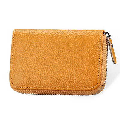 

Mens Womens Leather Mini Slim Wallet ID Credit Card Holder Case Organizer Purse