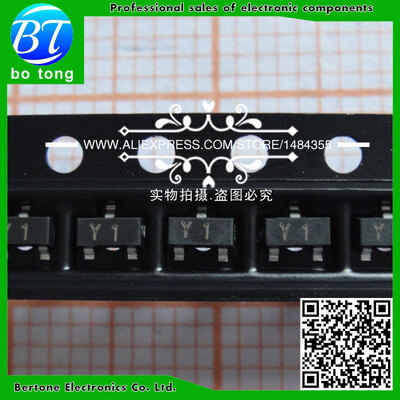 

500PCS New MMBT8050LT1G MMBT8050 SS8050 1.5A 25V Marking code Y1 NPN transistor SOT23