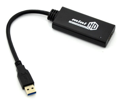 

Huayuan HD 1080P USB 30 To HDMI Video Cable Adapter Converter For PC Laptop
