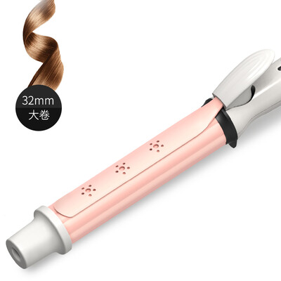 

Lena Hair stick Plum Shape Ceramic Aromatherapy Oil curler Does not hurt Hair volume Perm Pear Air Bangs Pink 608-32mm