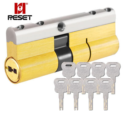

Rui Saite RESET RST-092 copper blade double-sided C-class lock core security door lock core super b-level anti-violence anti-tin paper anti-card lock core 65MM 325325