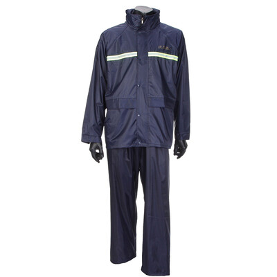 

Heaven double-layer luminous raincoat set N211-7AX navy blue M