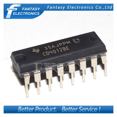 

20PCS CD4012BE DIP16 CD4012 DIP new and original IC free shipping