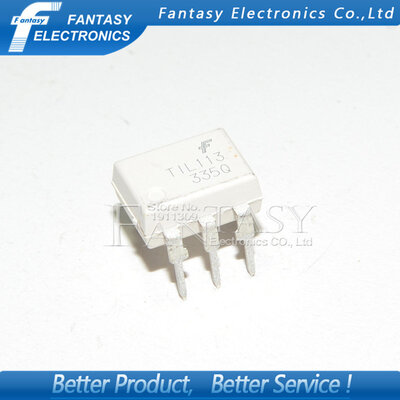 

50PCS TIL113 DIP8 DIP new and original IC free shipping