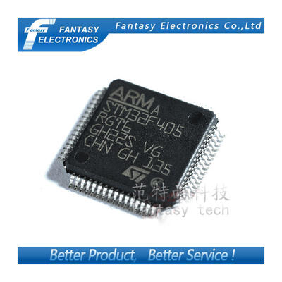

2PCS STM32F405RGT6 QFP64 STM32F405 QFP ARM new&original IC free shipping