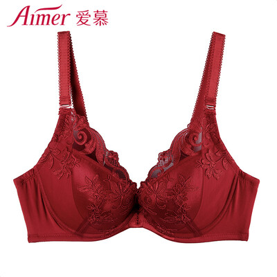 

Aiming Aimer Bra Mood for Love 34 Cup in Mold Cup Adjusting Gathering Ms AM11HC1 Peach Pink B80