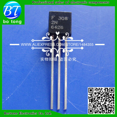 

Free shipping 2N6426 NPN 40V TO-92 Silicon Transistor 10PCS/lot