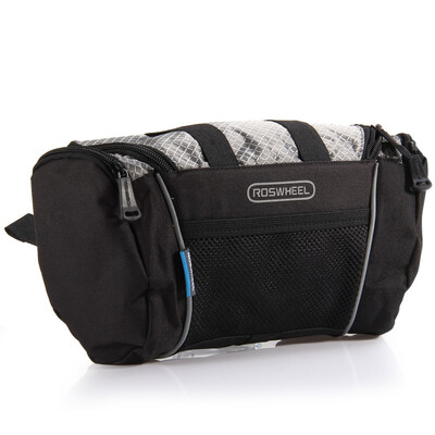 

Roswheel 5L Bike Handlebar Bag Bicycle Front Tube Pocket Shoulder Pack Riding Cycling Supplies