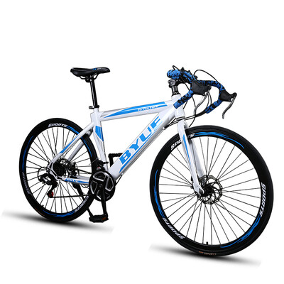 

BYUEBIKE bends road race bicycle dual disc brake for men&women cycling