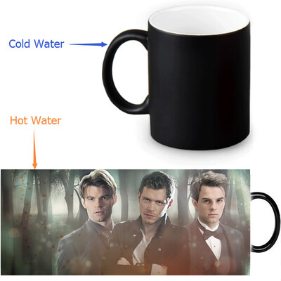 

The Originals 350ml12oz Heat Reveal Mug Color Change Coffee Cup Sensitive Morphing Mugs Magic Mug Milk Tea Cups