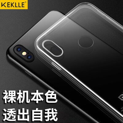 

KEKLLE Millet 6X Mobile Shell Cover Red Rice Note5 Mobile Shell Прозрачный тонкий Anti-drop Silicone Мягкая оболочка Прозрачный белый