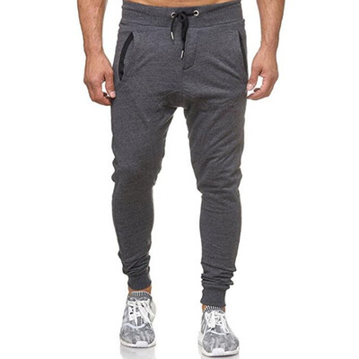 

New Mens Fashion Casual Sports Pants Cotton Men Fitness Pants Outdoor Joggers Pants Men Trousers Sweatpants
