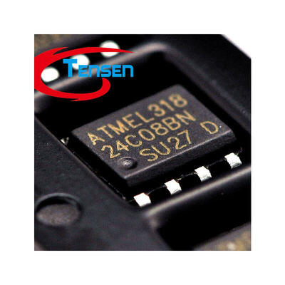

10Pcs/Lot 24C08 AT24C08 AT24C08N-10PU-2.7 SOP-8 2-Wire Serial EEPROM 8K BIT