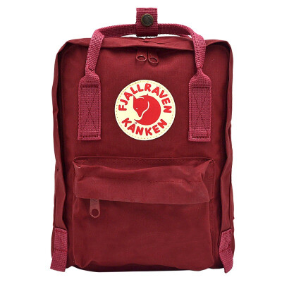 

Fjallraven Arctic Fog Outdoor Sports Travel Backpack Waterproof Shoulder Bag Kanken Mini 23561 326 Bull Red 7L