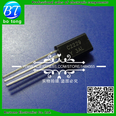 

Free Shipping 100pcslot 2SC2229 2SC2229-Y C2229 TOS TO-92L 100 NEW