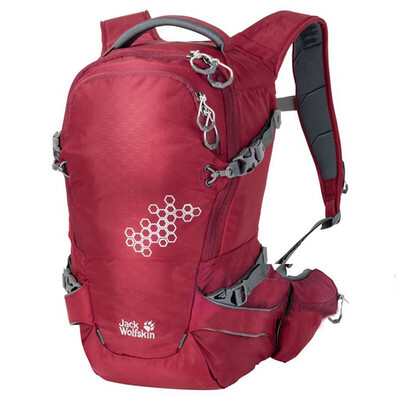 

Jackwolfskin Wolf Claw Men&Women Outdoor Sports Weight Loss 16L Backpack 2005701 Dark Red