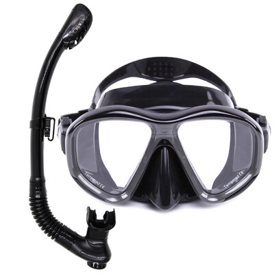 

Whale brand High Quality diving Mask Snorkel set with wide view scuba diving gear diving mask&snorkel set