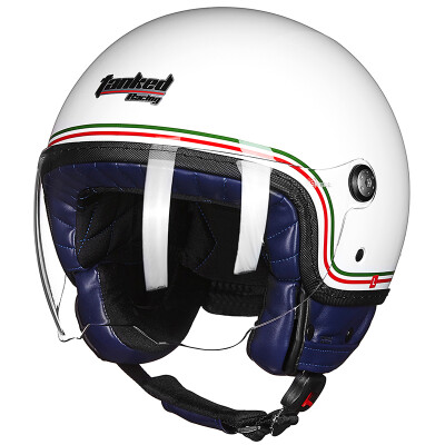 

Tanked Racing Motorcycle Helmets Electric Vehicle Helmet T583 Four Seasons Universal XL Code White Italy