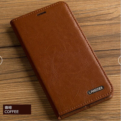 

Genuine Leather flip Case For Samsung S6 S7 S8 Plus Note 8 Oil wax Leather 3 card slots Wallet Phone Cover
