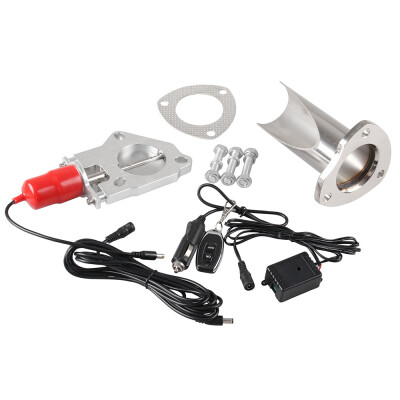 

Ryanstar Racing 2.25" 2.5" 3" Electric Stainless Exhaust Cutout Catback Downpipe With Remote Control Cut Out Pipe Escape Muffler