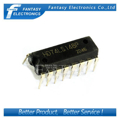 

5PCS HD74LS148P DIP16 HD74LS148 DIP SN74LS148N 74LS148 new and original IC free shipping
