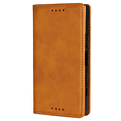 

Luxury Wallet Case for Sony Xperia XZ1 Compact High Quality PU Leather Flip Cover Kickstand Anti-shock Full Protection