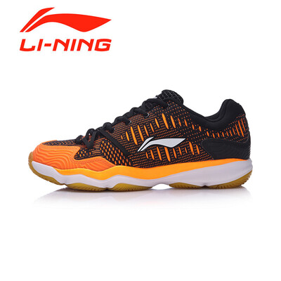 

Li-ning 2018 Genuine Badminton Shoes Men Breathable Badminton Sneakers AYTM105-1