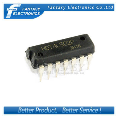 

5PCS HD74LS02P DIP14 HD74LS02 DIP SN74LS02N 74LS02 new and original IC free shipping