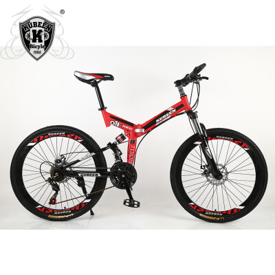 

KUBEEN mountain bike 26-inch steel 21-speed dual disc brakes variable speed bicycle