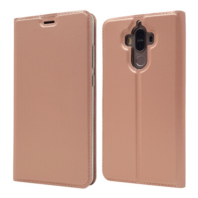 

Роскошный чехол Кошелек для HUAWEI Mate 9 Высококачественная кожа PU Обложка Kickstand Anti-shock Полная защита