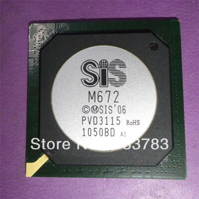 

1pcs/lot SIS SIS672 integrated chipset 100% new Lead-free solder ball Ensure original not refurbished or teardown