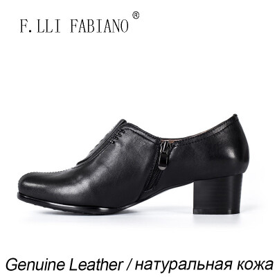 

Spring Autumn shallow-mouth low heel soft leather women thin shoes