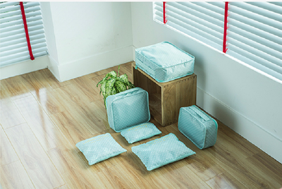 

Cntomlv 6Pcs / Set Travel Storage Bag Home Organizer Box для одежды Tidy Pouch Чемодан для одежды Divider Container Outdoor Boxes
