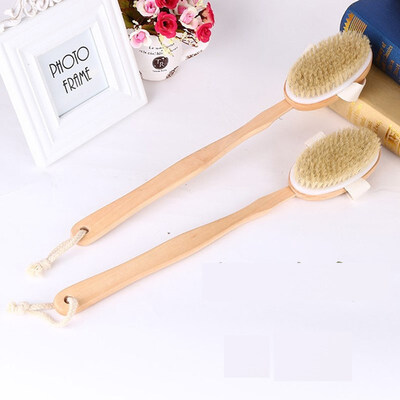 

Accor bath brush soft hair long handle bath brush back bath artifact powerful mud bath towel
