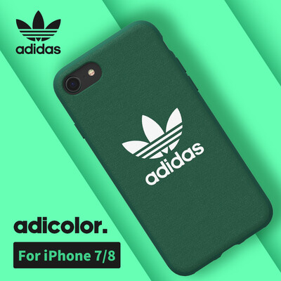 

Adidas iPhone X Mobile Shell New Bright Youth Apple X Men Silicone All-inclusive Simple Non-slip Fall Protection Cover Black