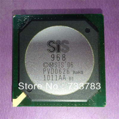 

1pcslot SIS968 SIS 968 integrated chipset 100 new Lead-free solder ball Ensure original not refurbished or teardown