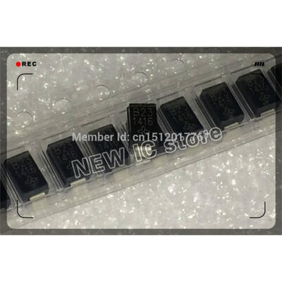 

Free Shipping 50 pcs IC B230A-13-F B230A B23 DO-214AC SMA Original authentic and new