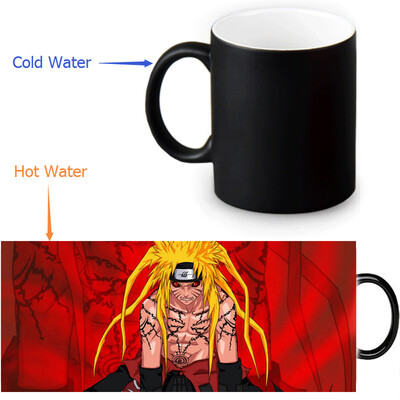 

Naruto 350ml12oz Heat Reveal Mug Color Change Coffee Cup Sensitive Morphing Mugs Magic Mug Milk Tea Cups