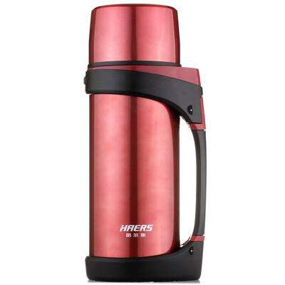 

Hars HAERS 1500ml stainless steel vacuum thermostat fashion wide mouth home water bottle thermos bottle LG-1500-11 brick red