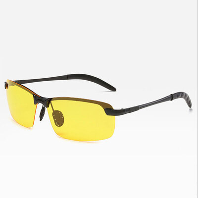 

Новые солнечные очки Polarized солнечных очков прибытия металла водить спорта Rimless металла поляризованные солнечные очки велосипеда Мужчины задействуя Goggle Oculos