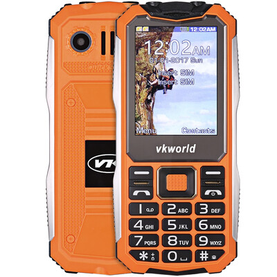 

Вкворлд V3S 2,4 дюйма Quad Band разблокирован телефон спрд6531 камеры Bluetooth FM