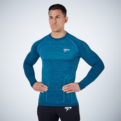 

Muscle Dr Men New Fitness Sports Brothers Outdoor Training Fashion Slim Perspiration Quick-drying Long Sleeve