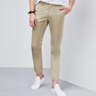 

Netease carefully selected casual pants business casual pants male loose self-cultivation feet pants khaki 30 17074A