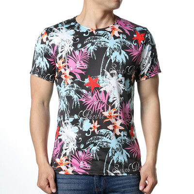 

Mens Fashion Painting O-Neck Short Sleeve T-shirts