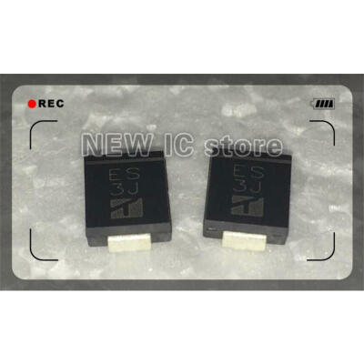 

30pcslot ES3J Super-fast Rectifier Diodes 3A 600V SMD DO-214ABSMC 100 NEW DIODE Free Shipping