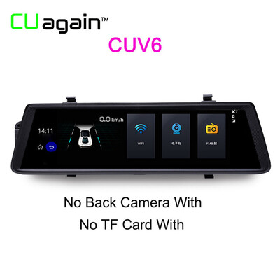 

CUV6 10-дюймовый DVR 3G Wifi с GPS 1080P HD Автомобильная камера Android-система Auto Recorder Rear Vie Dual Lens Rear View Camera