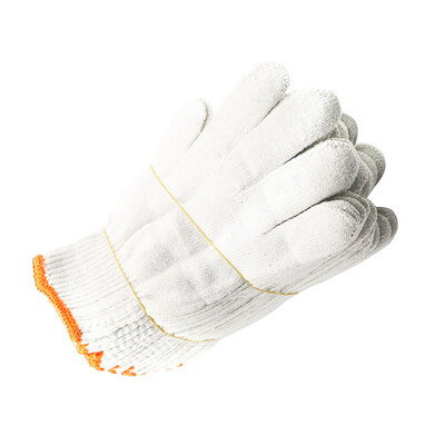 

Forgestar 48 pairs of white 10-pin encryption cotton yarn 210mm labor protection gloves labor insurance supplies combination