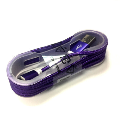 

15M Nylon Braid Micro USB Data Charging Cable for Android Mobile Phones