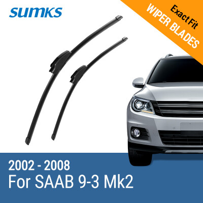 

Sumks стеклоочистителей для SAAB 9-3 Mk2 23 "и 23" Fit крючок оружия 2002 2003 2004 2005 2006 2007 2008